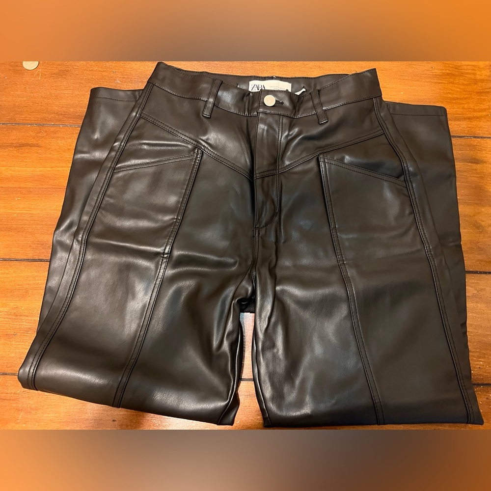 Zara - leather pants